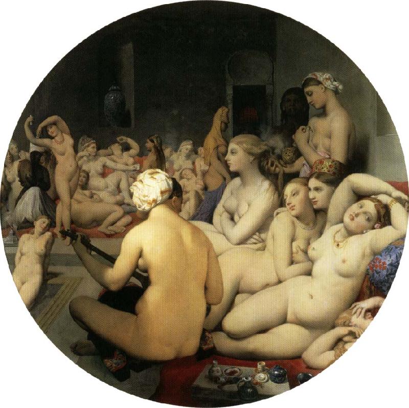 Jean-Auguste Dominique Ingres Turkish Bath